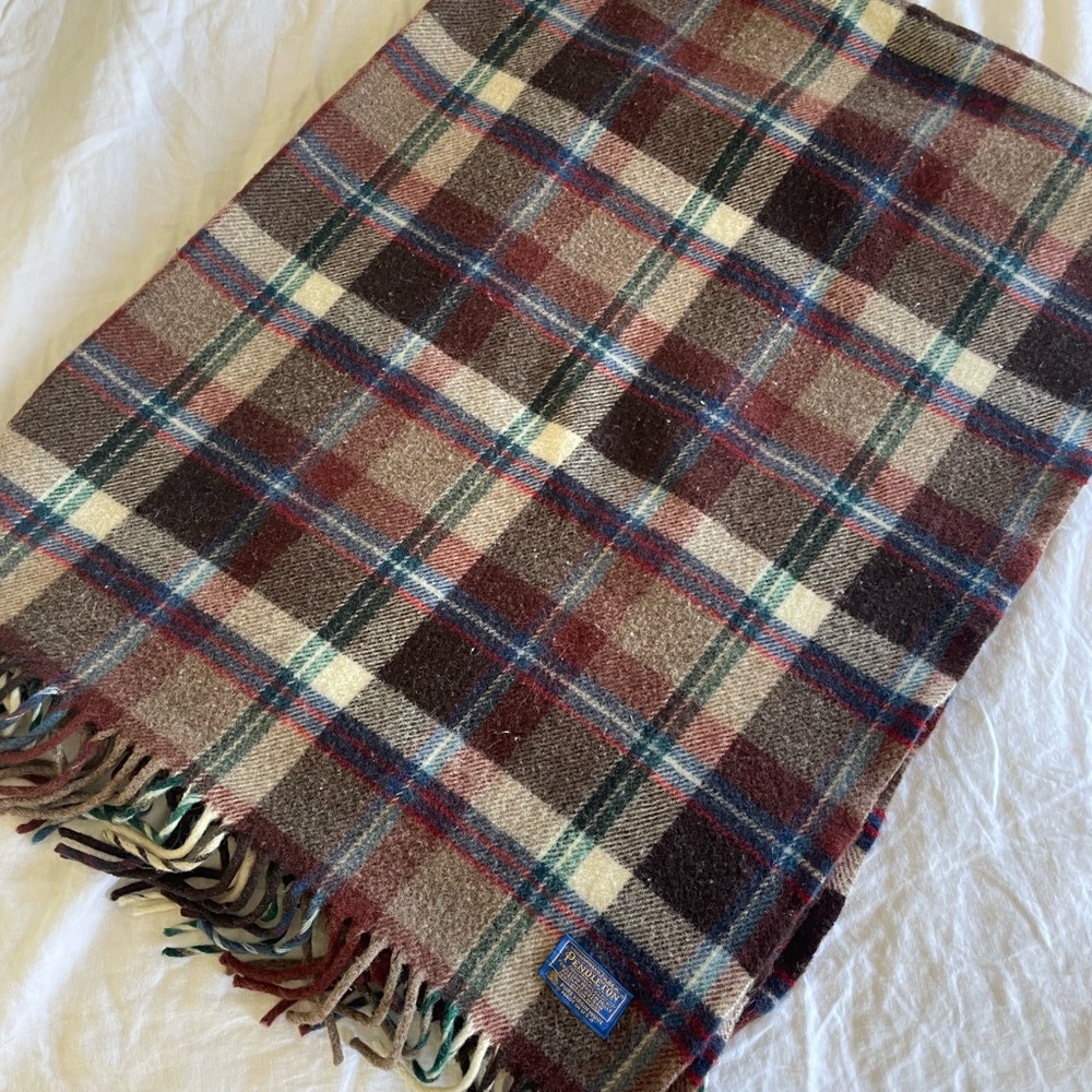 Pendleton Wool Plaid Blanket